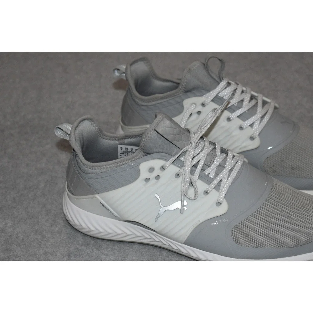 Puma Golf Shoes Mens Size 9‎ Gray Ignite Pwradapt Trax Spikeless 192413-01